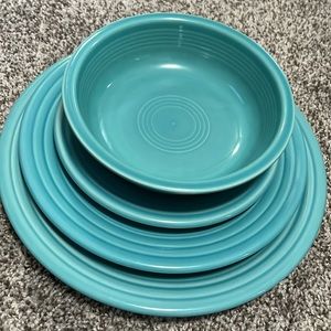Art Deco Fiestaware 4 lead free pieces post86